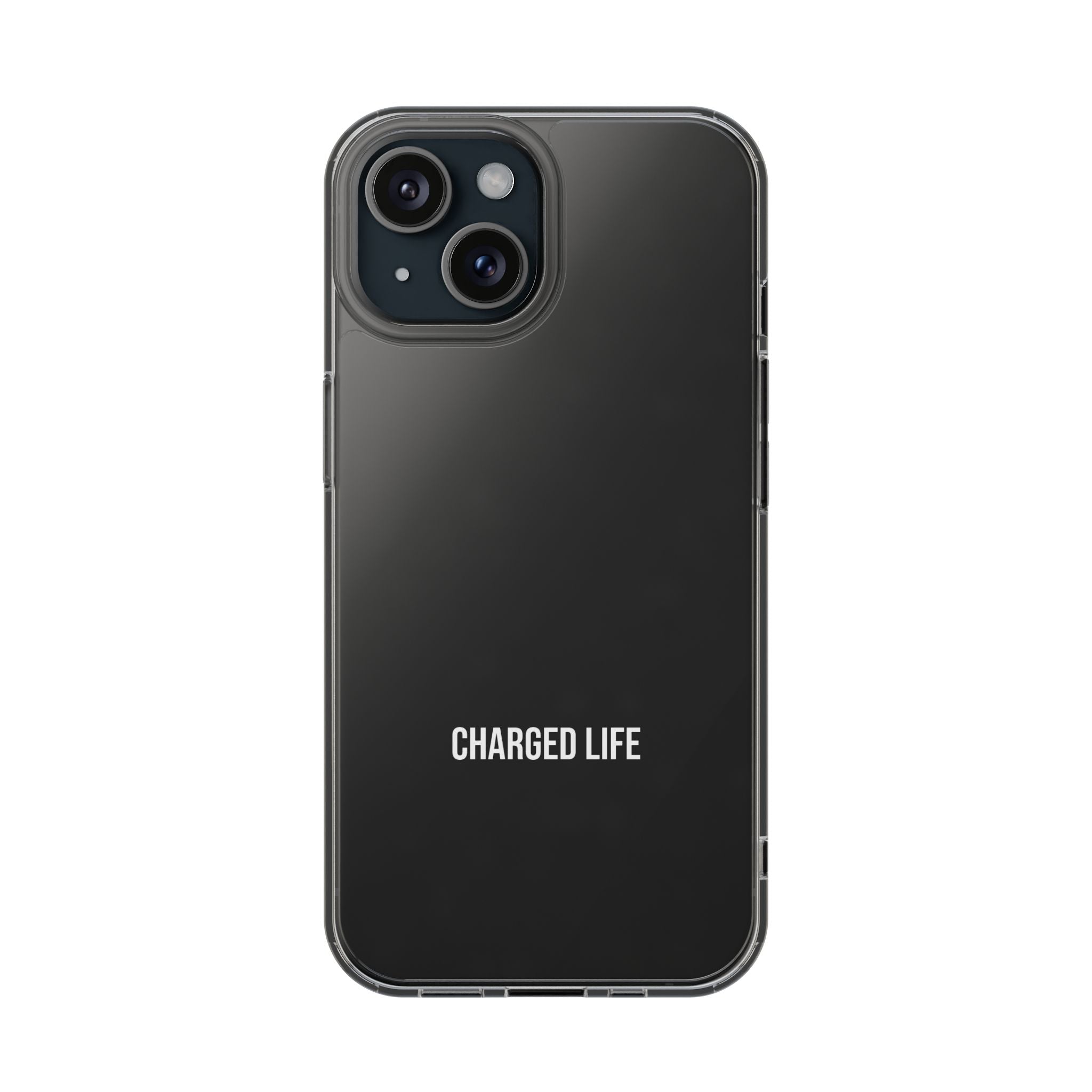 Charged Life Clear Phone Case | Electric Vehicle  Lifestyle iPhone Case