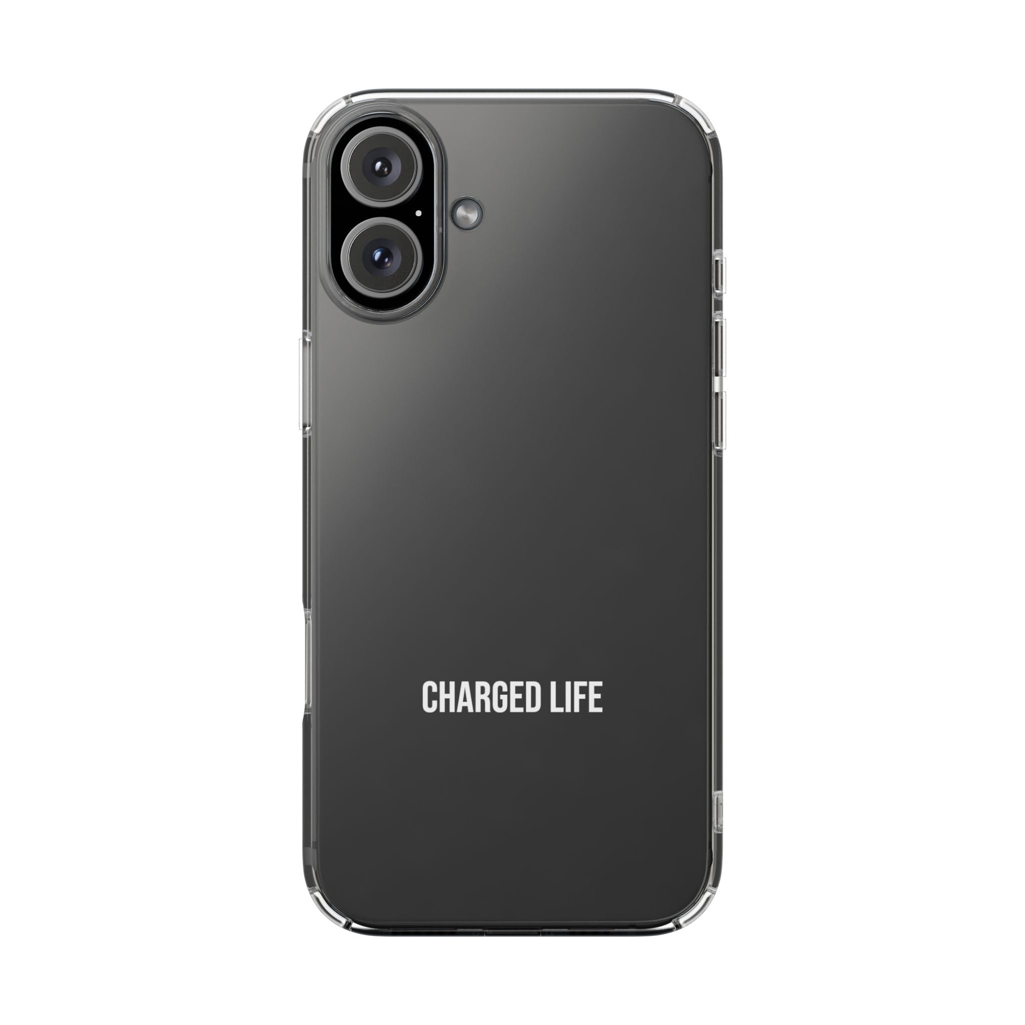 Charged Life Clear Phone Case | Electric Vehicle  Lifestyle iPhone Case