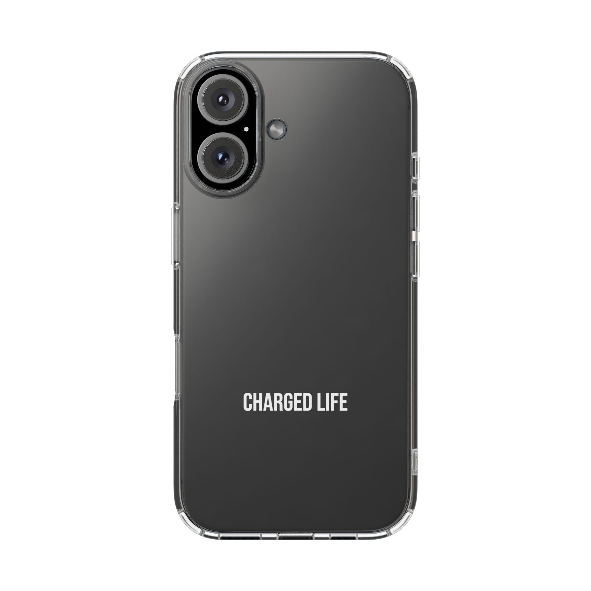 Charged Life Clear Phone Case | Electric Vehicle  Lifestyle iPhone Case