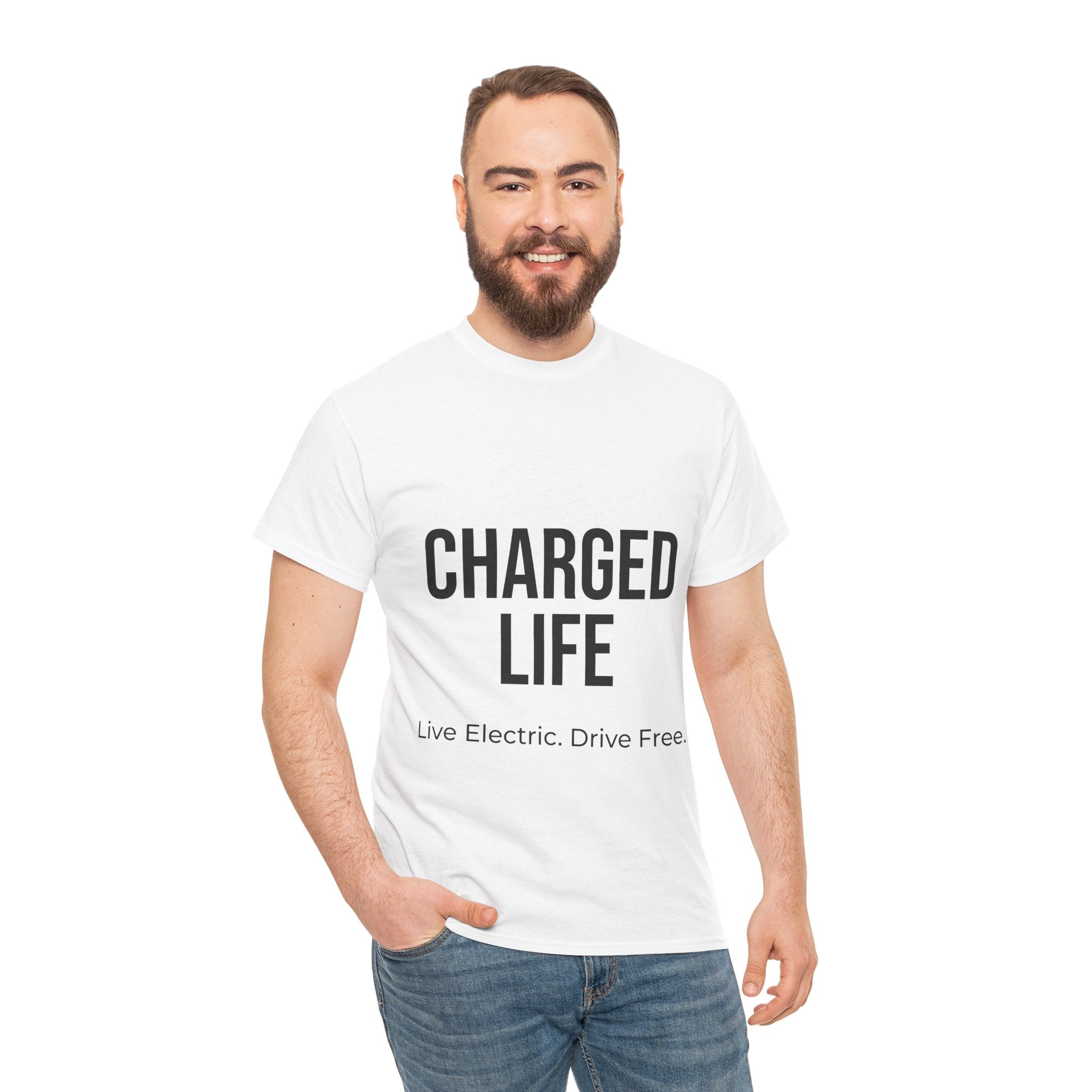Charged Life Unisex T-Shirt | Electric Vehicle Lifestyle Tee