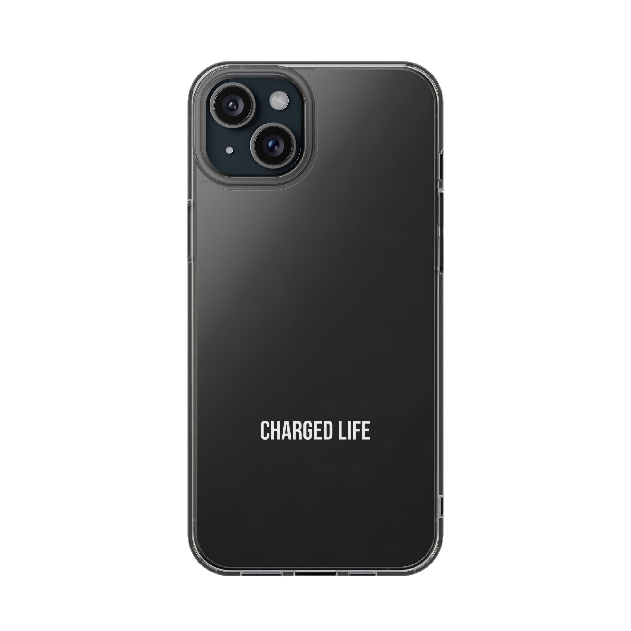 Charged Life Clear Phone Case | Electric Vehicle  Lifestyle iPhone Case