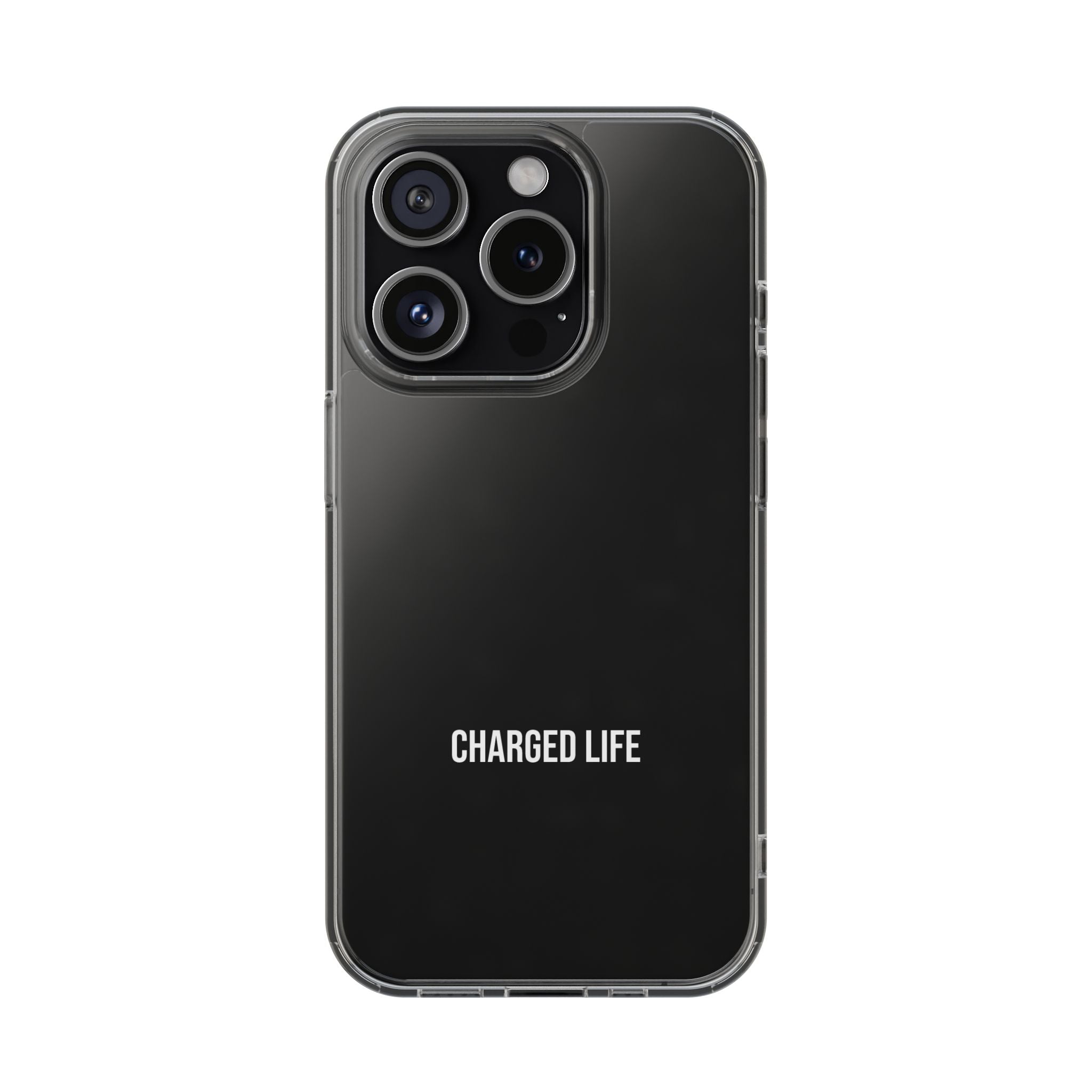 Charged Life Clear Phone Case | Electric Vehicle  Lifestyle iPhone Case