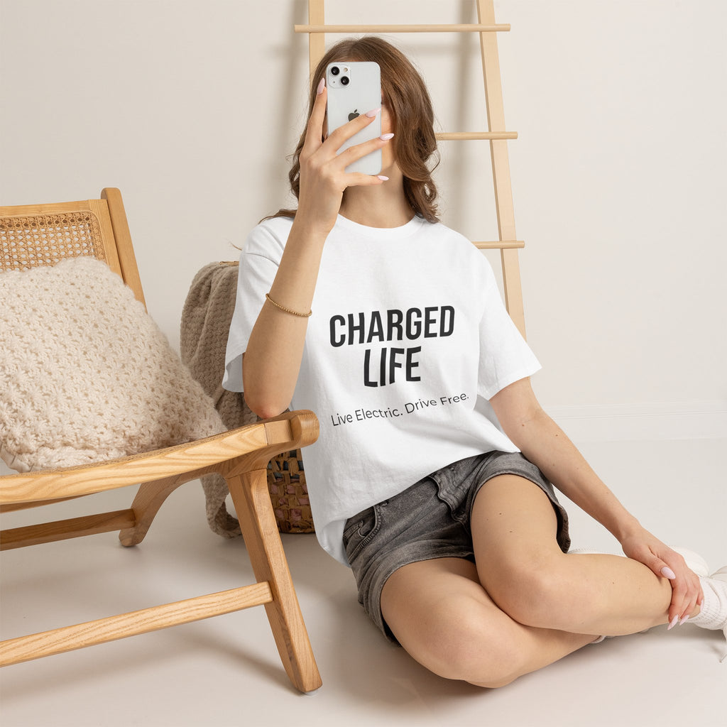Charged Life Unisex T-Shirt | Electric Vehicle Lifestyle Tee